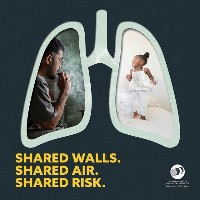 Smoke-Free Asthma Facebook & X/Twitter Post 1